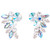 Starlight Crystal Jewelry™ Dance Sport Earring Crystal AB/Crystal Pierced