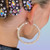 Starlight Crystal Jewelry™ Pave Hoop Earring Crystal AB 40mm Pierced