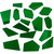 PriceLess Trims Shattered Mirror Mix Green