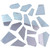 PriceLess Trims Shattered Mirror Mix Silver