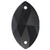 Starcut Crystal Sew On Navette Jet 18x9mm