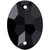 Starcut Crystal Sew On Oval Jet 18x13mm