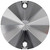 Starcut Crystal Sew On Rivoli Black Diamond 14mm