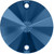 Starcut Crystal Sew On Rivoli Montana 14mm