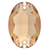 Preciosa Sew On Oval Honey 10x7mm