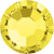 MAXIMA Crystals by Preciosa Hotfix Rhinestones Citrine 30ss