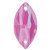 Starcut Crystal Sew On Navette Candy Delite 18x9mm