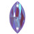 Starcut Crystal Sew On Navette Lilac Delite 18x9mm