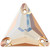 Starcut Crystal Sew On Triangle Golden Shadow 22mm