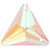 Starcut Crystal Sew On Triangle Peach Delite 16mm