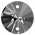 Starcut Crystal Sew On Rivoli Jet Hematite 14mm