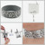 Starcut Crystal Flatback Rhinestones Light Chrome 16ss