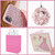 Starcut Crystal Flatback Rhinestones Light Rose 16ss