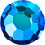 MAXIMA Crystals by Preciosa Flatback Rhinestones Bermuda Blue 20ss
