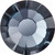 MAXIMA Crystals by Preciosa Flatback Rhinestones Light Graphite 12ss