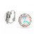 15mm Children's Performance Earrings - Crystal AB Clipped