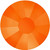 PriceLess Crystal Flatback Rhinestones Neon Orange 12ss