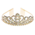 Crystal Avenue Tiara - 2" 60202 Crystal AB/Gold