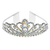 Crystal Avenue Tiara - 2" 60202 Crystal AB/Silver