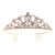 Crystal Avenue Tiara - 1.4" 60656 Crystal/Gold