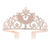 Crystal Avenue Tiara - 1.81" 60777 Crystal/Rose Gold