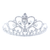 Crystal Avenue Tiara - 2.5" 60734 Crystal/Silver