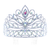 Crystal Avenue Tiara - 3.95" 60737 Crystal+AB/Silver
