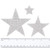 Crystal Rhinestone Star Applique - Costume Trims, Applique, & Banding