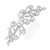 Crystal Avenue Hair Accessory 71573 - Flower Marquise Comb Crystal/Silver