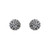 Crystal Avenue Earrings 23140 - 10mm Clay Ball Stud Hematite Pierced