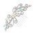 Crystal Avenue Hair Accessory 71573 - Flower Marquise Comb Crystal AB/Silver