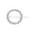 Starlight Crystal Jewelry™ Hair Accessory - Circle Barrette Crystal