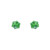 Crystal Avenue Earrings 40010 - 6mm Cube Crystal Stud Pe