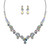Crystal Avenue Necklace Earring Set 15482 - S Rs Drop Stone Set Ab