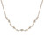 Crystal Avenue Necklace 17651 - G Rs Wave Pattern
