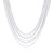 Crystal Avenue Necklace 18483 - S Rs Chain 8 Layer Necklace
