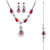 Crystal Avenue Full Set 18618 - S Rs Teardrop Flower 3pcs Set