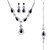 Crystal Avenue Full Set 18618 - S Rs Teardrop Flower 3pcs set Jt