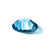 MAXIMA Crystals by Preciosa Flatback Rhinestones Malibu Blue 12ss