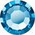 MAXIMA Crystals by Preciosa Flatback Rhinestones Malibu Blue 20ss