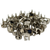 Nailhead Flat Long Leg 20ss - Silver - 10 gross