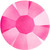 MAXIMA Crystals by Preciosa Hotfix Rhinestones Neon Pink 16ss