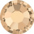 Preciosa Viva12 Hotfix Rhinestones in Honey — warm amber-gold, 10ss (2.7mm–2.9mm), bulk wholesale at RhinestonesU.com