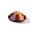 Preciosa MAXIMA Chaton Rose Chocolate Brown Rhinestone Side View