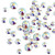 Crystal 2088 Flatback Rhinestones Crystal AB 30ss