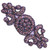 PriceLess Crystal Trim Applique #602 Light Amethyst