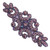 PriceLess Crystal Trim Applique #605 Light Amethyst
