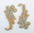 Priceless Crystal Applique 613 Crystal/Gold
