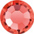 LUX Austrian Crystal Flatback Rhinestones Padparadscha 20ss