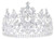 Crystal Avenue Tiara - 4.31" 60401 Crystal/Silver